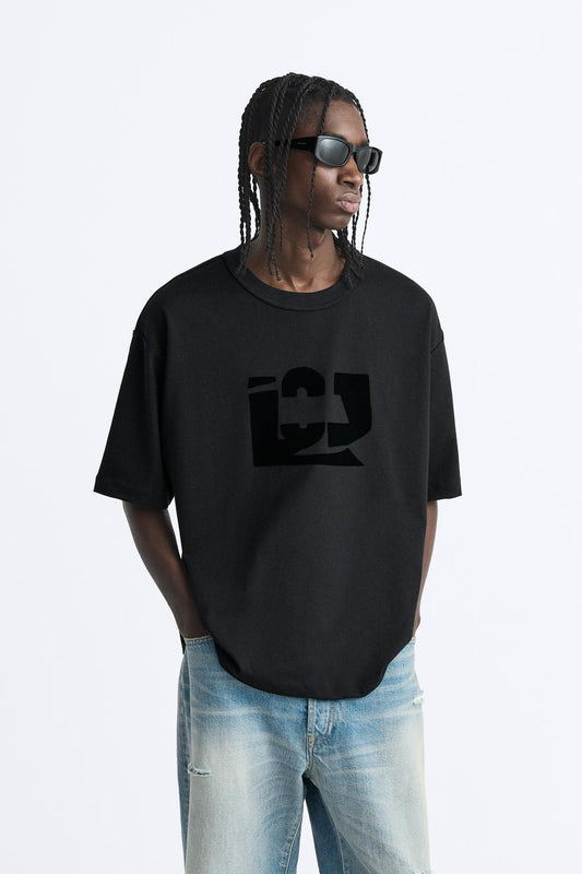 Raised Print T-Shirt