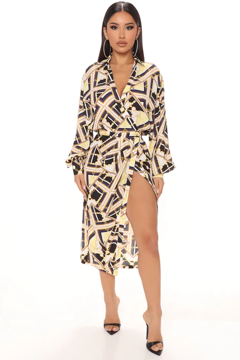 Lavina Midi Shirt Dress