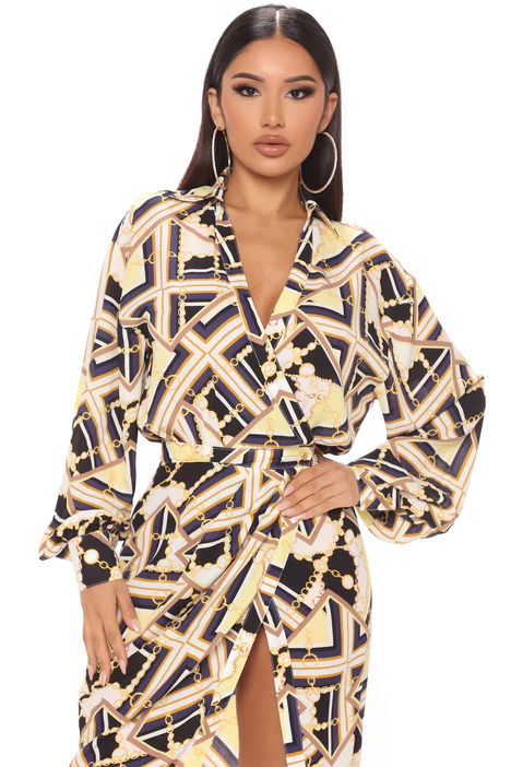Lavina Midi Shirt Dress