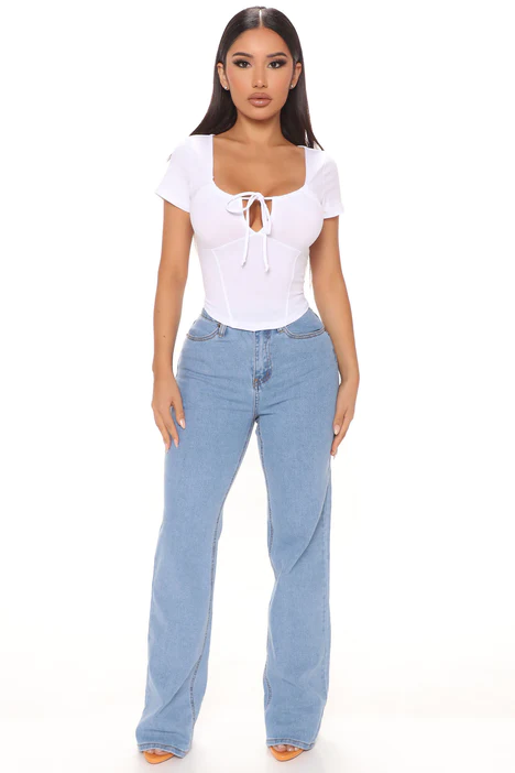 Melissa Keyhole Short Sleeve