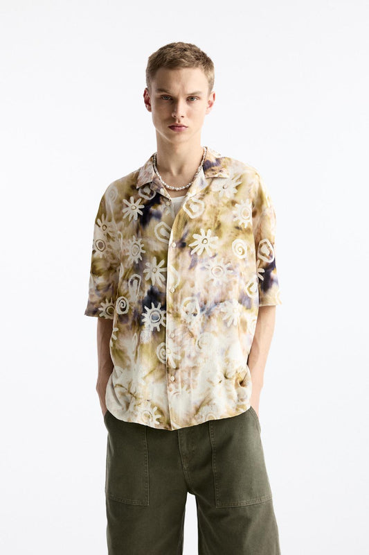 Tie-dye sun shirt