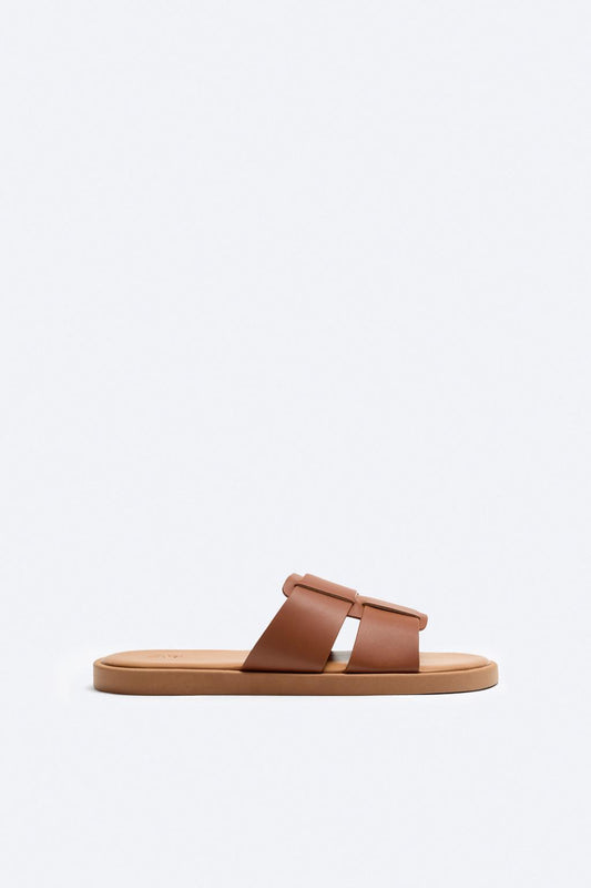 Woven Leather Sandals
