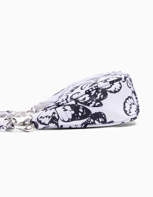Printed multi-way crossbody bag