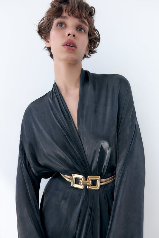 Metallic Elasticated Belt