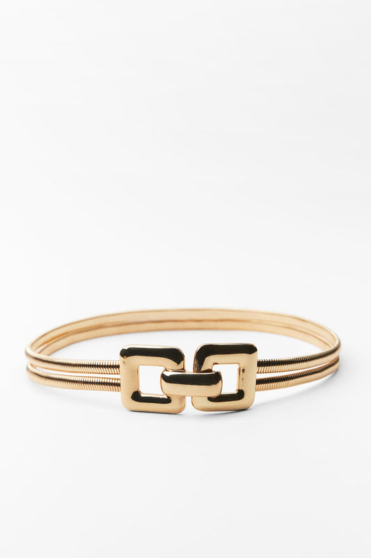 Metallic Elasticated Belt