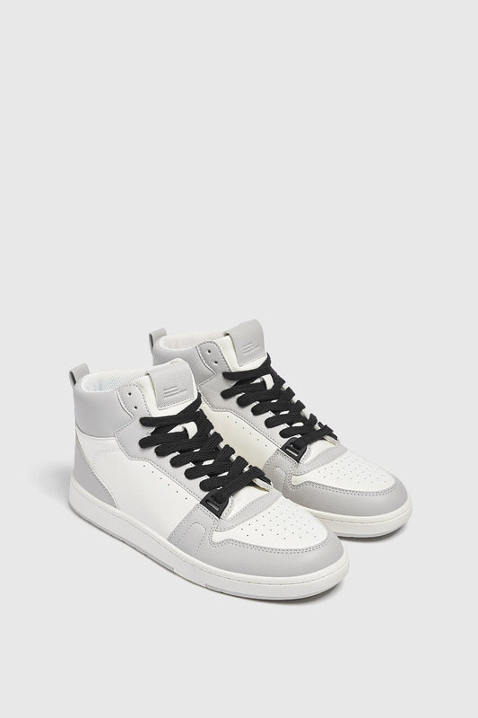 Multi-Piece High-Top Sneakers