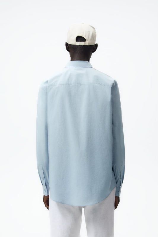 Cotton Shirt with Pocket