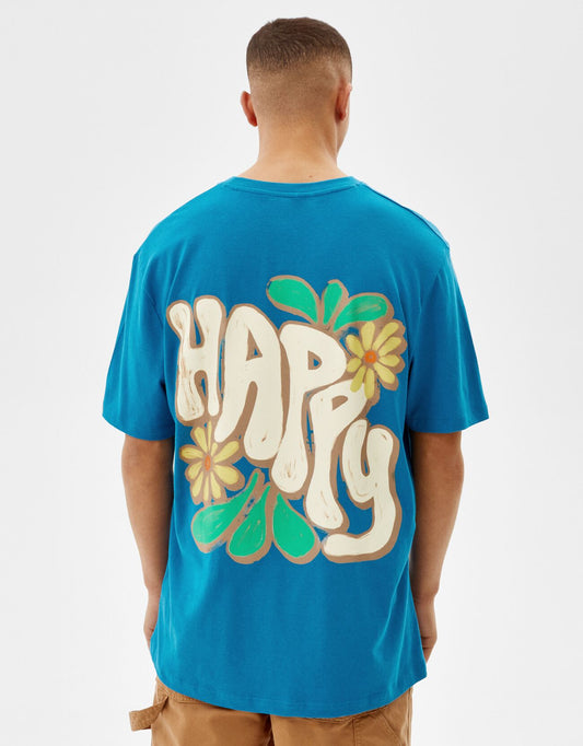 Print Regular Fit Short Sleeve T-shirt