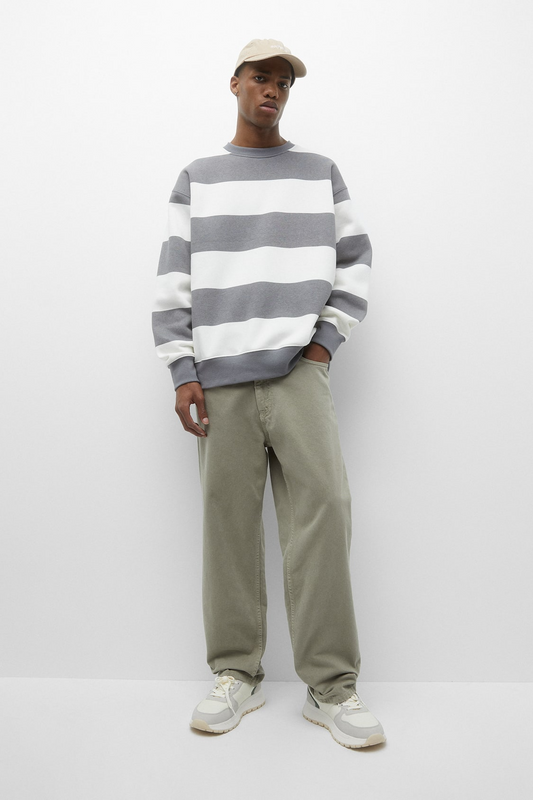 Striped Sweatshirt