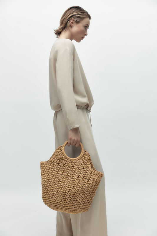 Plaited Tote Bag