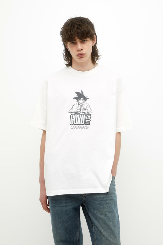 White Dragon Ball GOKU T-Shirt