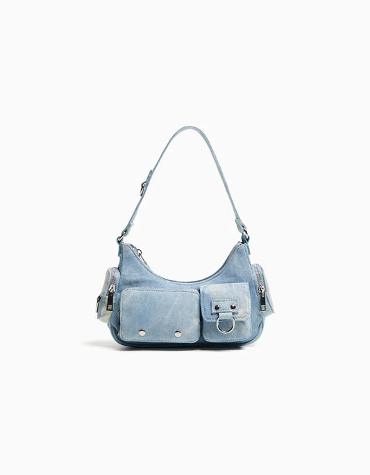 Multi-pocket shoulder bag