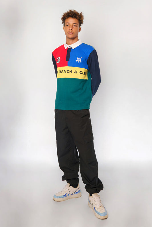 Long-sleeved Polo Shirt