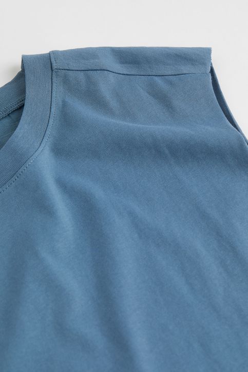 Cadet Blue Vest Top