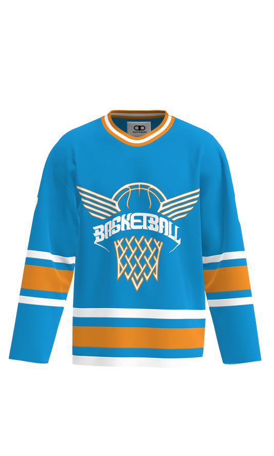 Basket ball long sleeve jersey