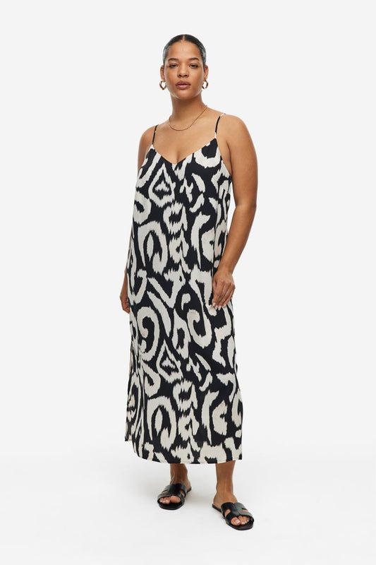 Creped Slip Dress