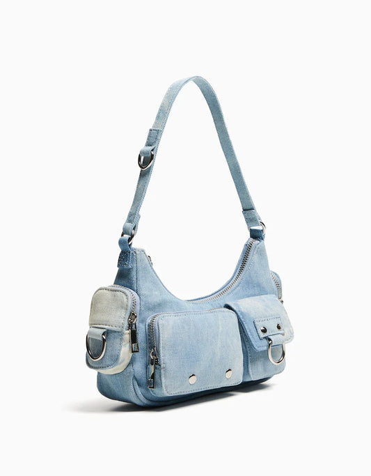 Multi-pocket shoulder bag