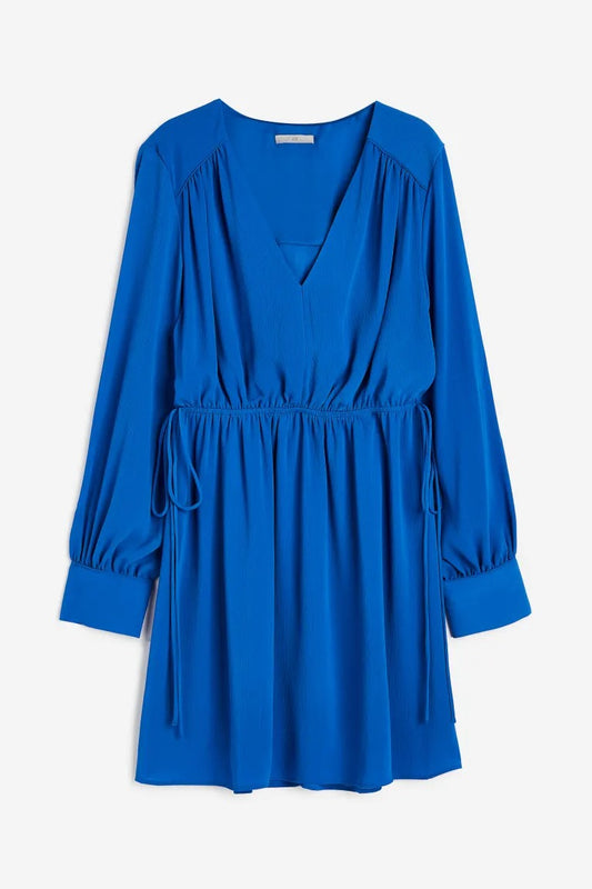 Drawstring-detail Dress