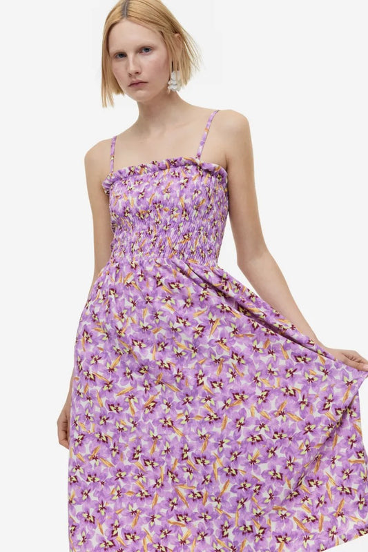 Smock-topped Dress