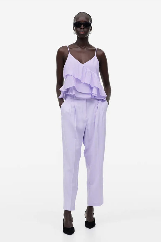Ruffled Strappy Top