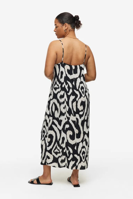 Creped Slip Dress