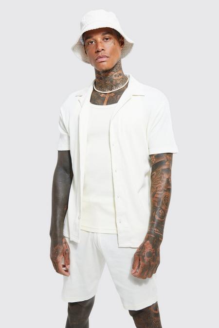 Embossed Towelling Bucket Hat