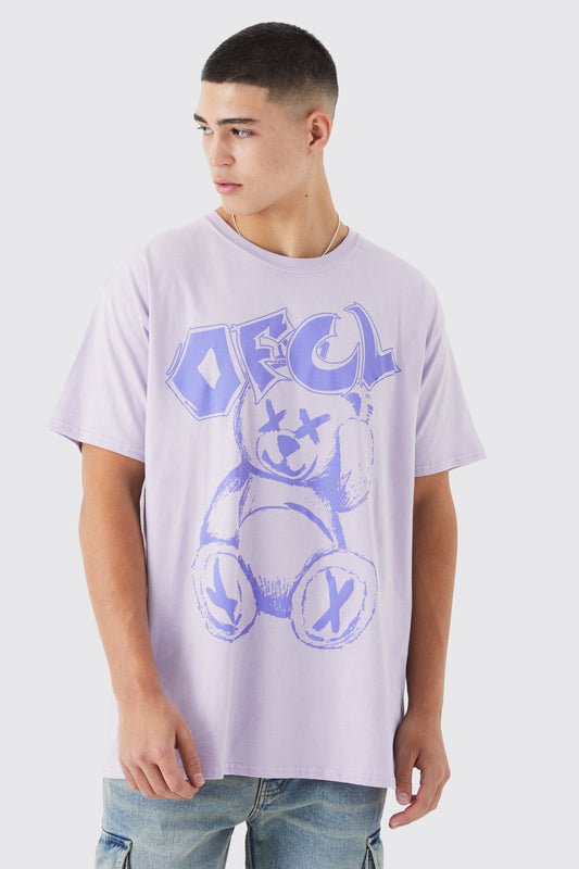Oversized Ofcl Bear T-shirt
