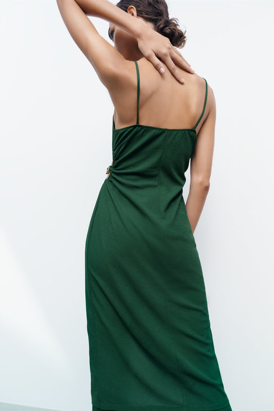 Cut-out Tunic with Chain Detail