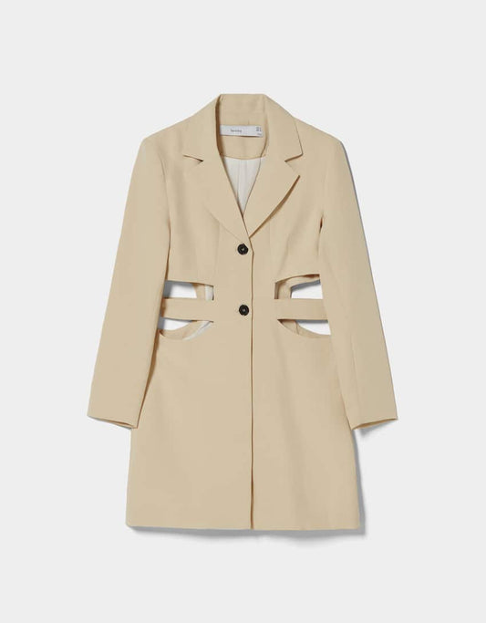 Cut-out Blazer Dress