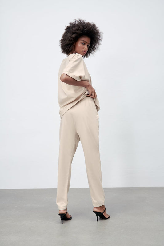 Cotton Jogger with Vent