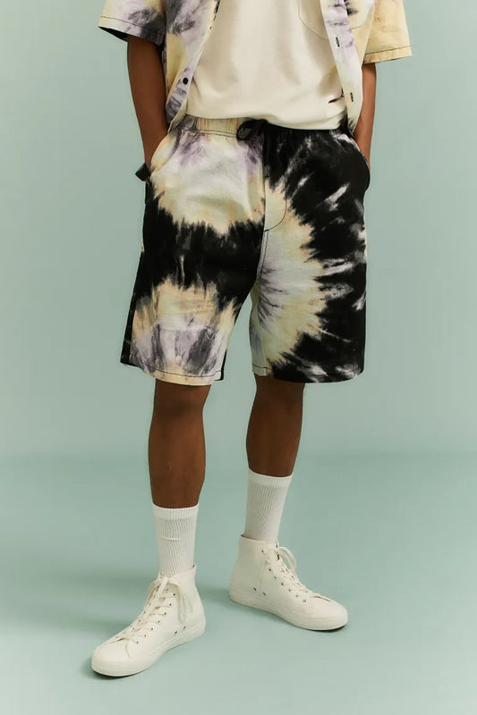 Relaxed Fit Linen Resort Short