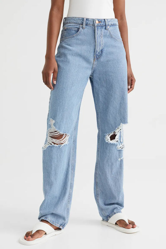 90s Baggy ultra High-waist Jean