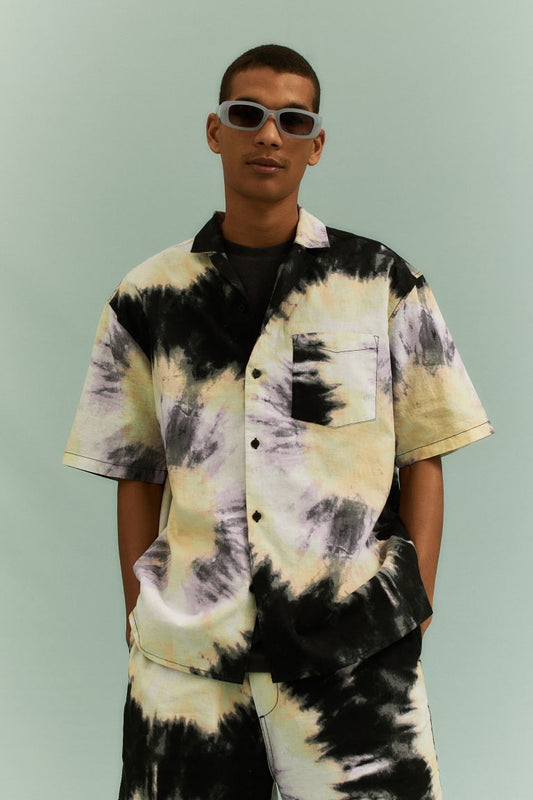 Relaxed Fit Linen Resort Shirt