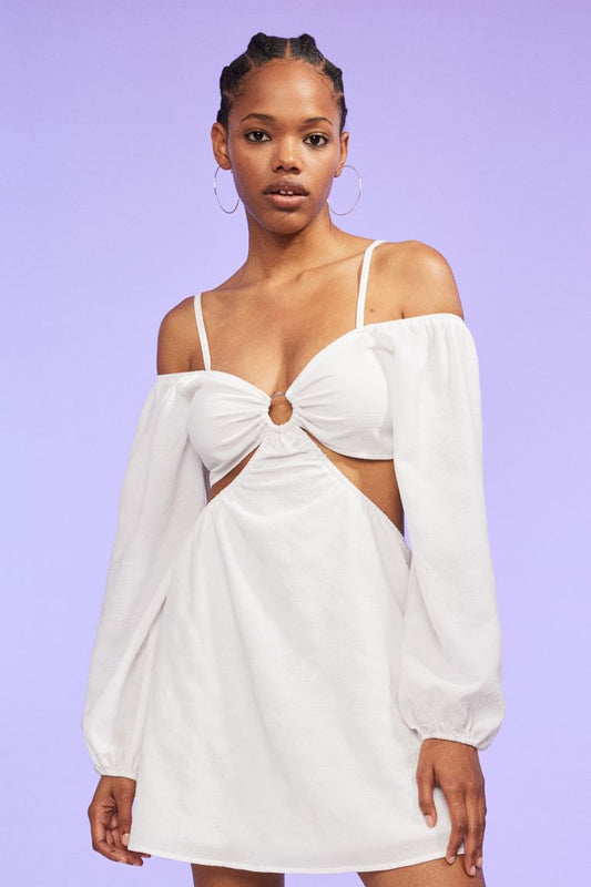 Short Cut-Out Dress