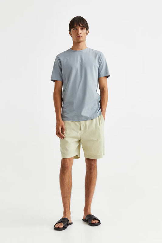 Slim Fit Plain  T-Shirt