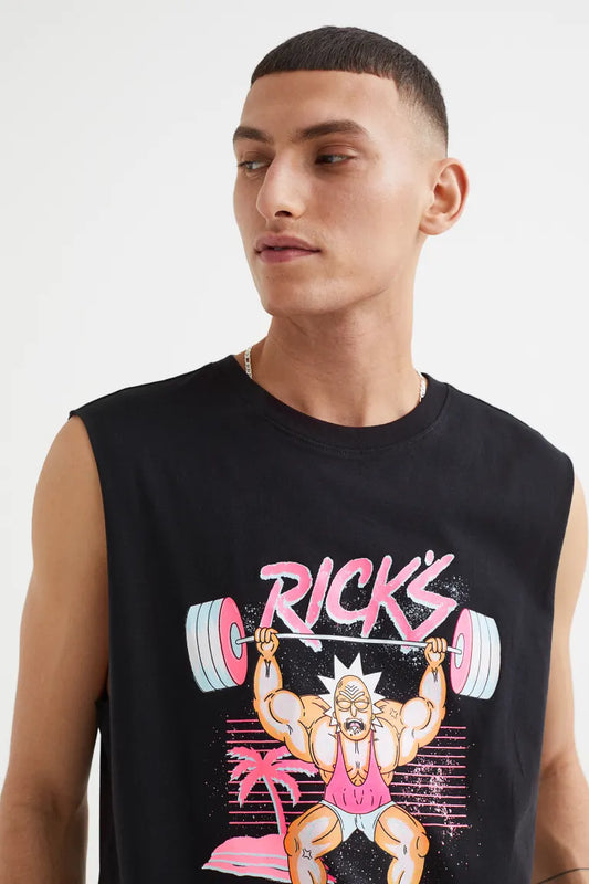 Printed Vest Top