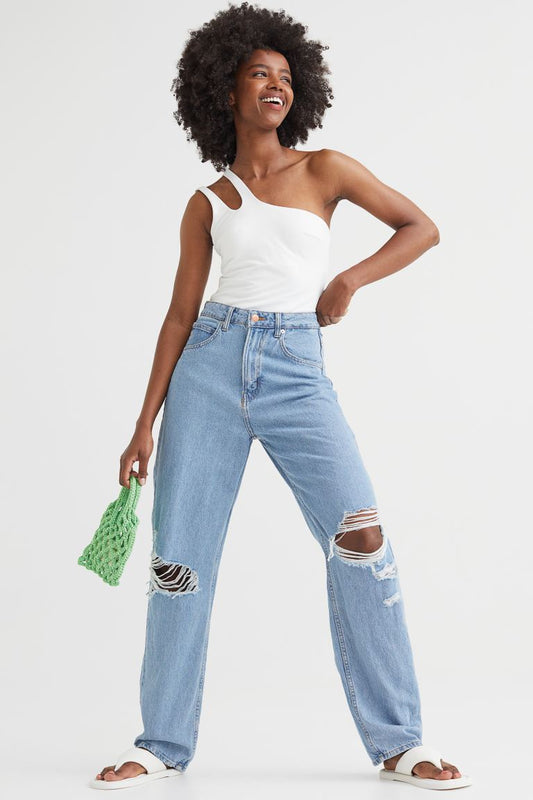 90s Baggy ultra High-waist Jean