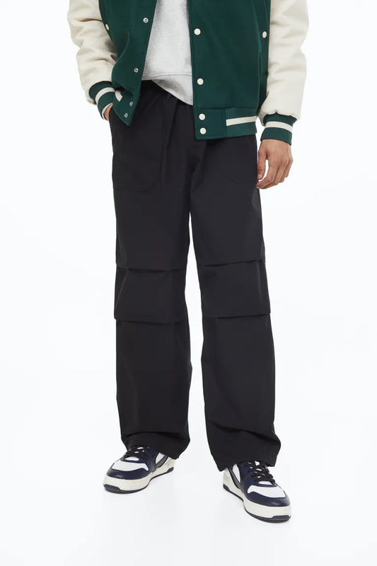 Loose Fit Cotton Jogger Pants