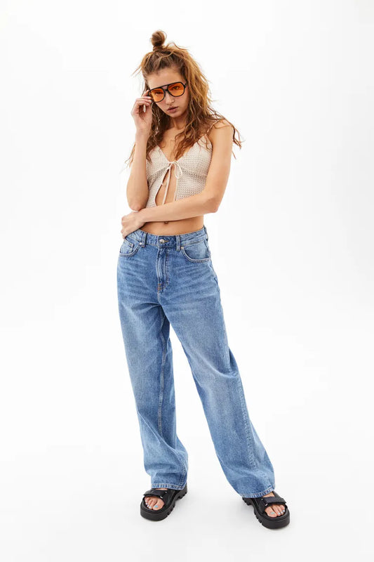 Tie-Front Knitted Vest