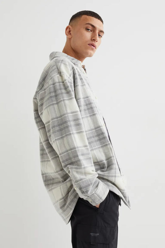 Oversized Fit Corduroy Overshirt