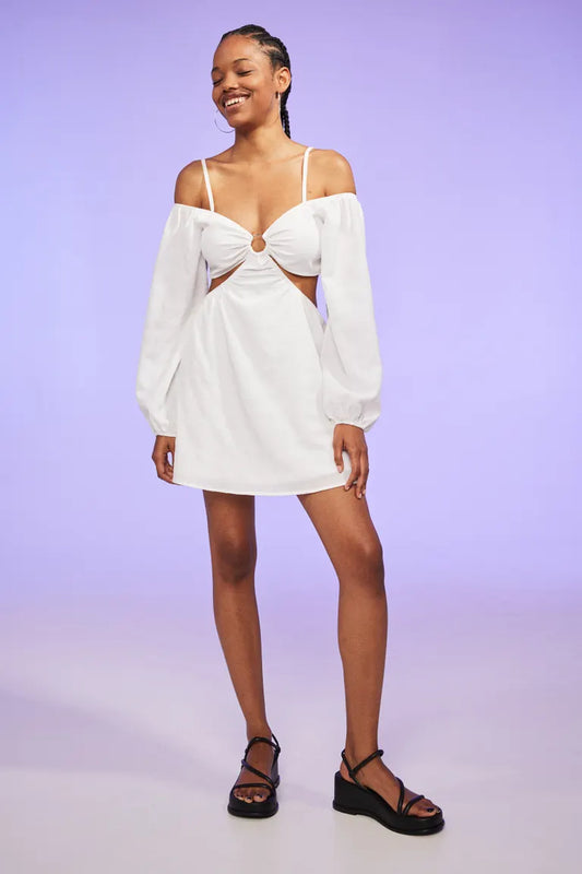 Short Cut-Out Dress