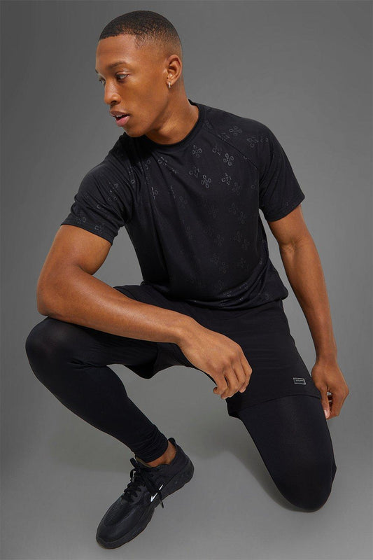 Active Debossed Logo T Shirt