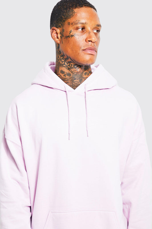 Oversized Floral Skeleton Graphic Hoodie