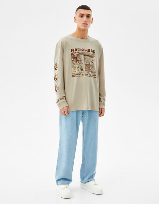 Long Sleeve Radiohead T-Shirt