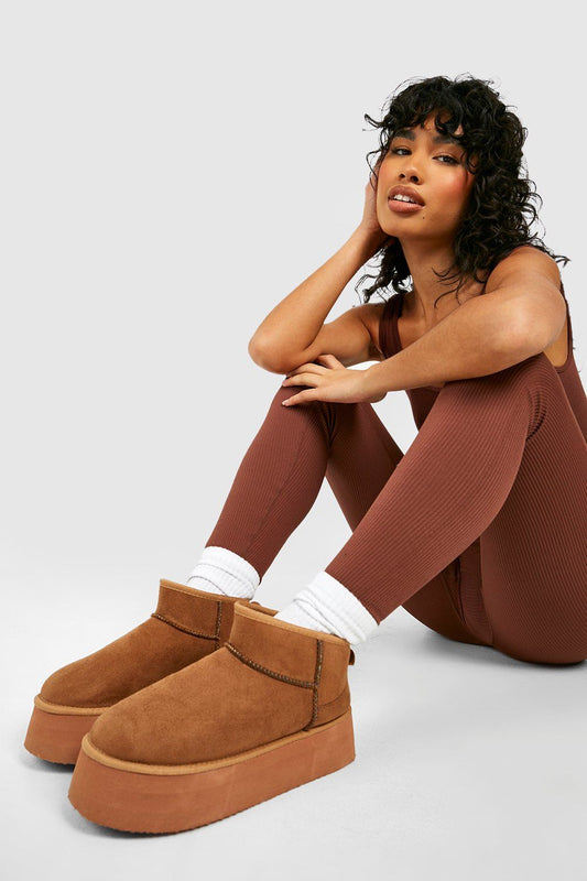 Platform Cosy Boots