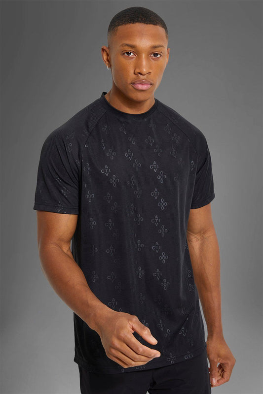 Active Debossed Logo T Shirt